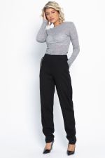 Брюки трикотажные Броуди (черные) Б15048-8М LT Collection