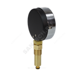 Термоманометр МД04 радиальный Дк80 0-0,6 МПа L=40мм G1/4" 120С с переходником на G1/2" ЭКОМЕРА МД04-80-G-0,6МПа-120-L-40-РИ