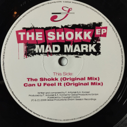 Винтажная виниловая пластинка LP Mad Mark The Shokk EP (Швейцария 2008) 45 RPM