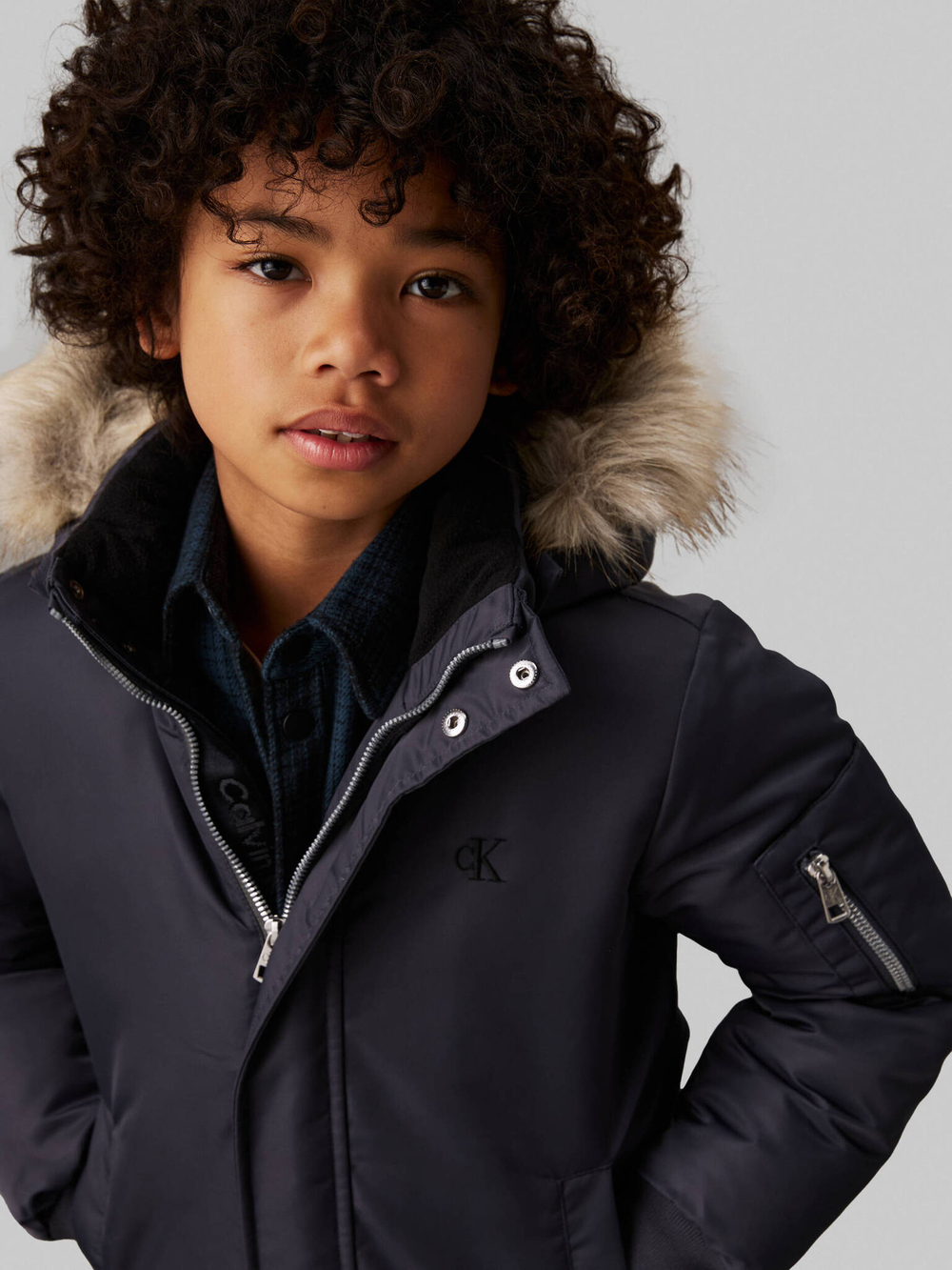 Парка Calvin Klein Jeans - черный(IB0IB02253)