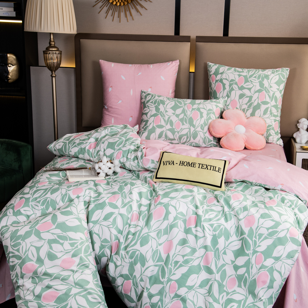 Комплект постельного белья Люкс Сатин 100% хлопок A306