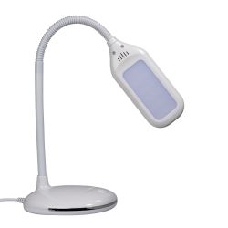 TLD-561 White-LED-450Lm-4500K Светильник настольный. 7W. Механический выключатель. Белый. ТМ Uniel