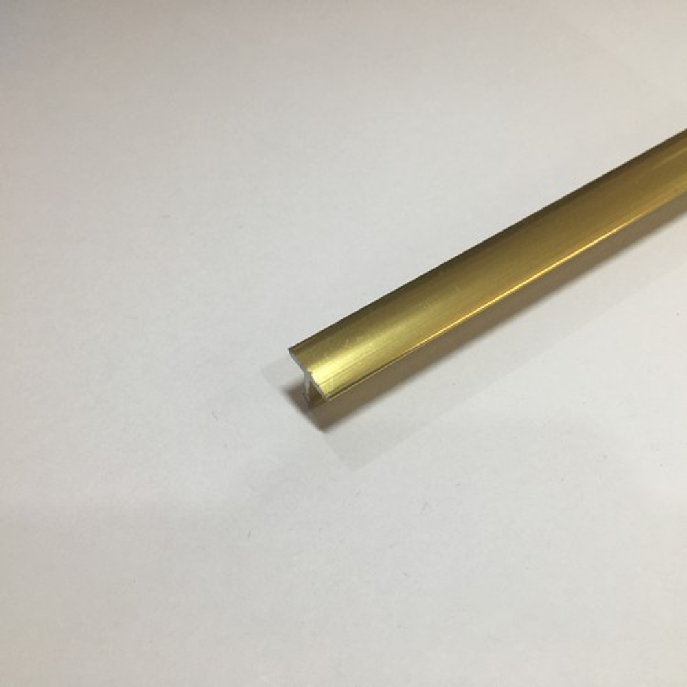 АТк 10мм "DO-4" 2,7м Золото глянец Т-об. кругл. анод. алюм.