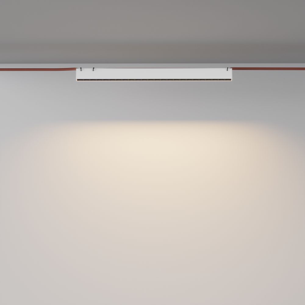 Трековый светодиодный светильник Maytoni Points TR128B-24W3K-M-W