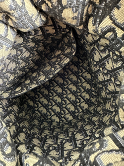 Сумка Christian Dior Brown Oblique Wicker Bucket