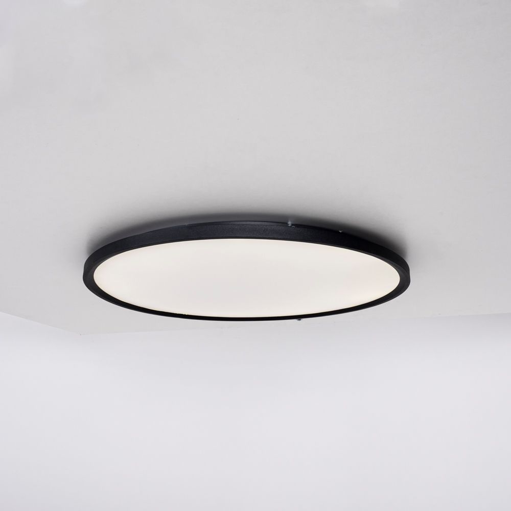 Потолочный светильник EXTRASLIM D80 Black