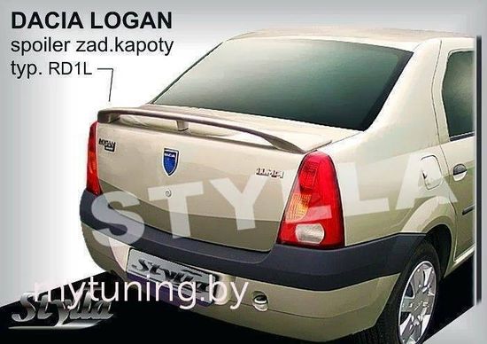 Спойлер для Dacia Logan