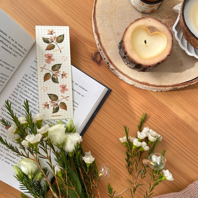 закладка 📖 цветочная 🌿🌸