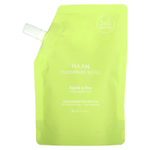 Haan, Toothpaste Refill, Apple A Day, зеленое яблоко и мята, 150 мл (5,07 жидк. унц.)