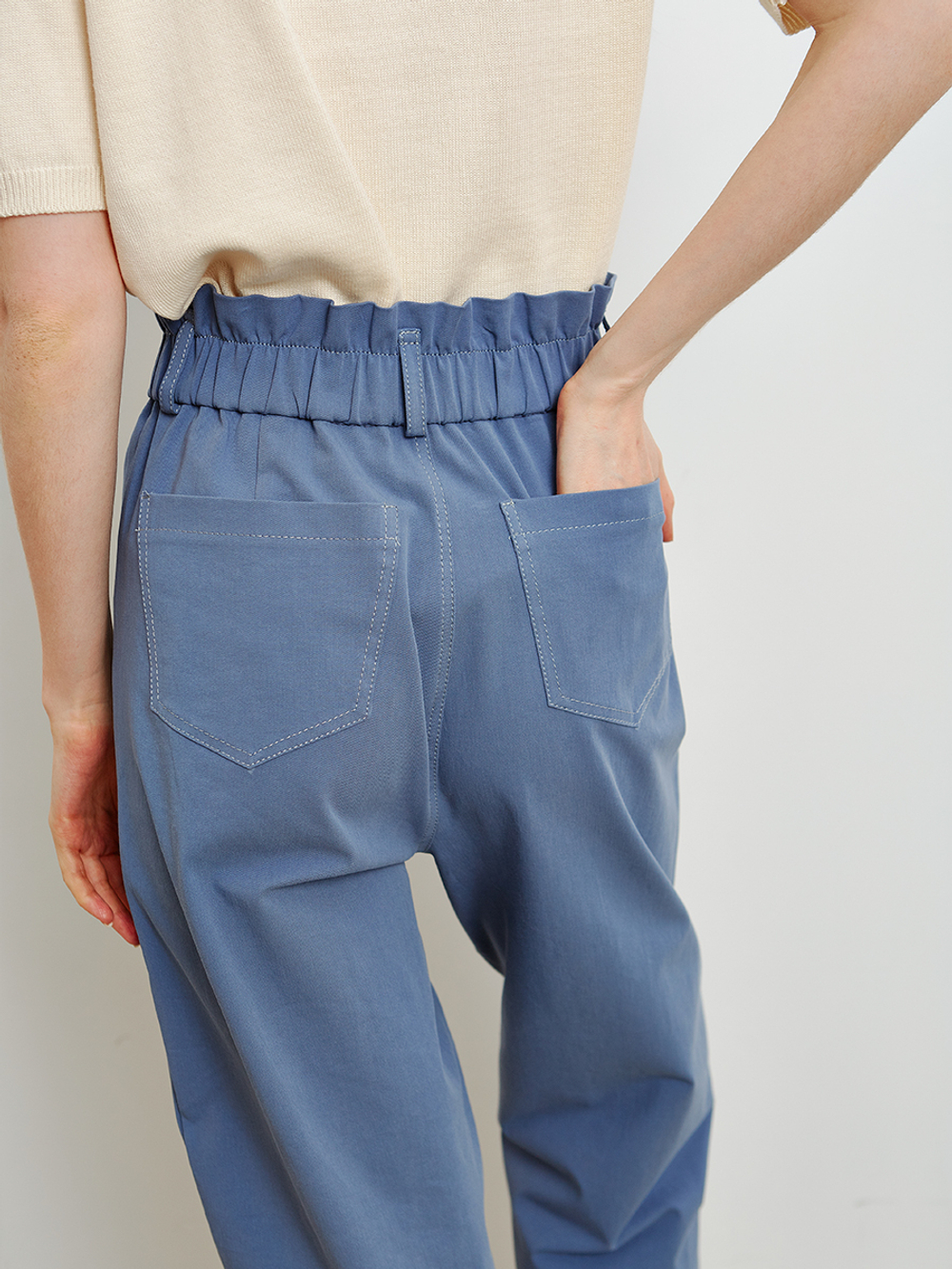 Брюки Cotton Easy Blue