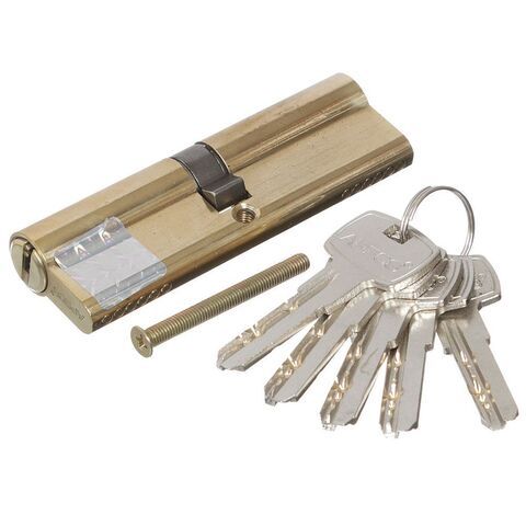 Личинка замка двери Apecs, SC-M100-Z-G/SM-100-G, 100 мм