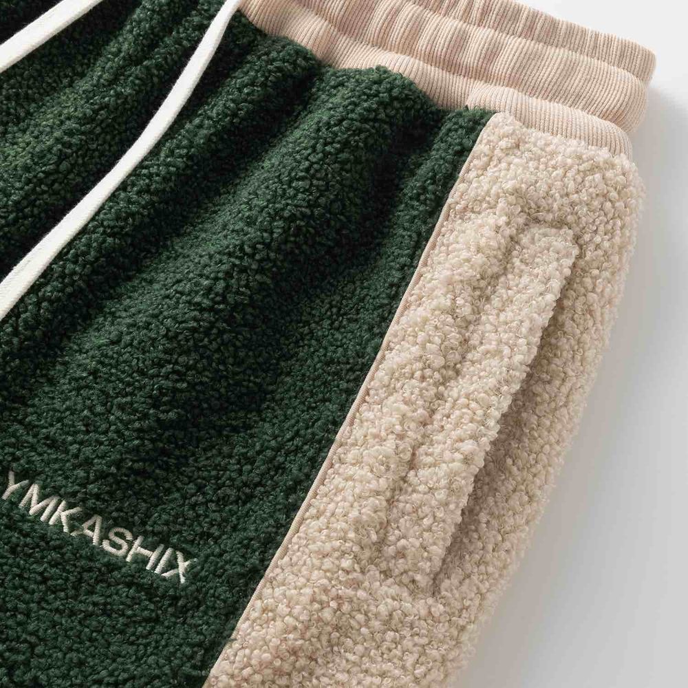 Брюки Ymkashix Little Lamb зеленый/песочный