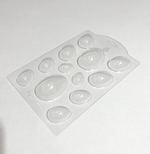 Пластиковая форма для шоколада "Яйца ассорти"