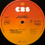 Weather Report ‎– Tale Spinnin' (Голландия 1977г.) Т