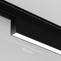 Трековый магнитный светодиодный светильник Maytoni Levity Basis TR192-1-12W4K-B