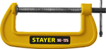 STAYER SG-125, 125 мм, чугунная струбцина G (3215-125)
