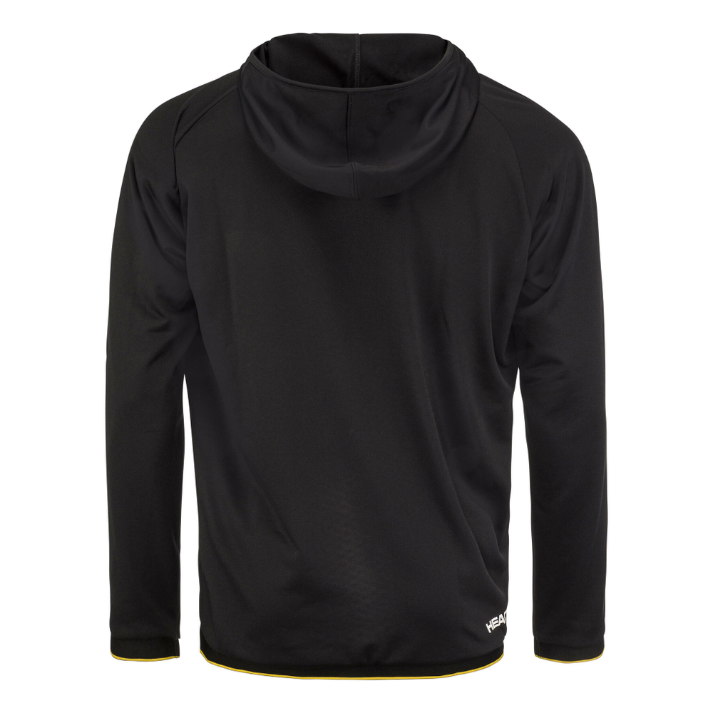 Мужская кофта теннисная HEAD DTB Power Hoody Men - Black, Multicoloured