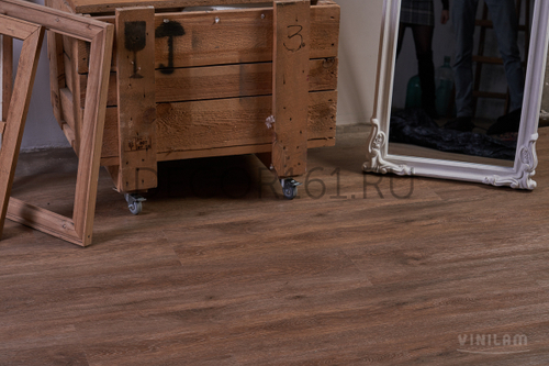 Виниловый ламинат VINILAM Дуб Оливковый 61512