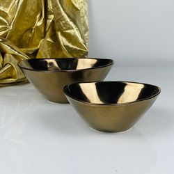 Lenardi 232-010 Набор из 2 салатников 22/16,5см ВИНТАЖ в под.уп.(х8)Фарфор