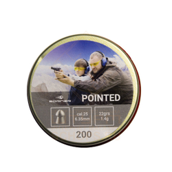 Пули Borner Pointed 6,35 мм 1.4 г (200 шт)
