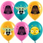 Воздушный Шар (12''/30 см) Геройская сага, Ассорти, пастель, 1 ст, 25 шт.