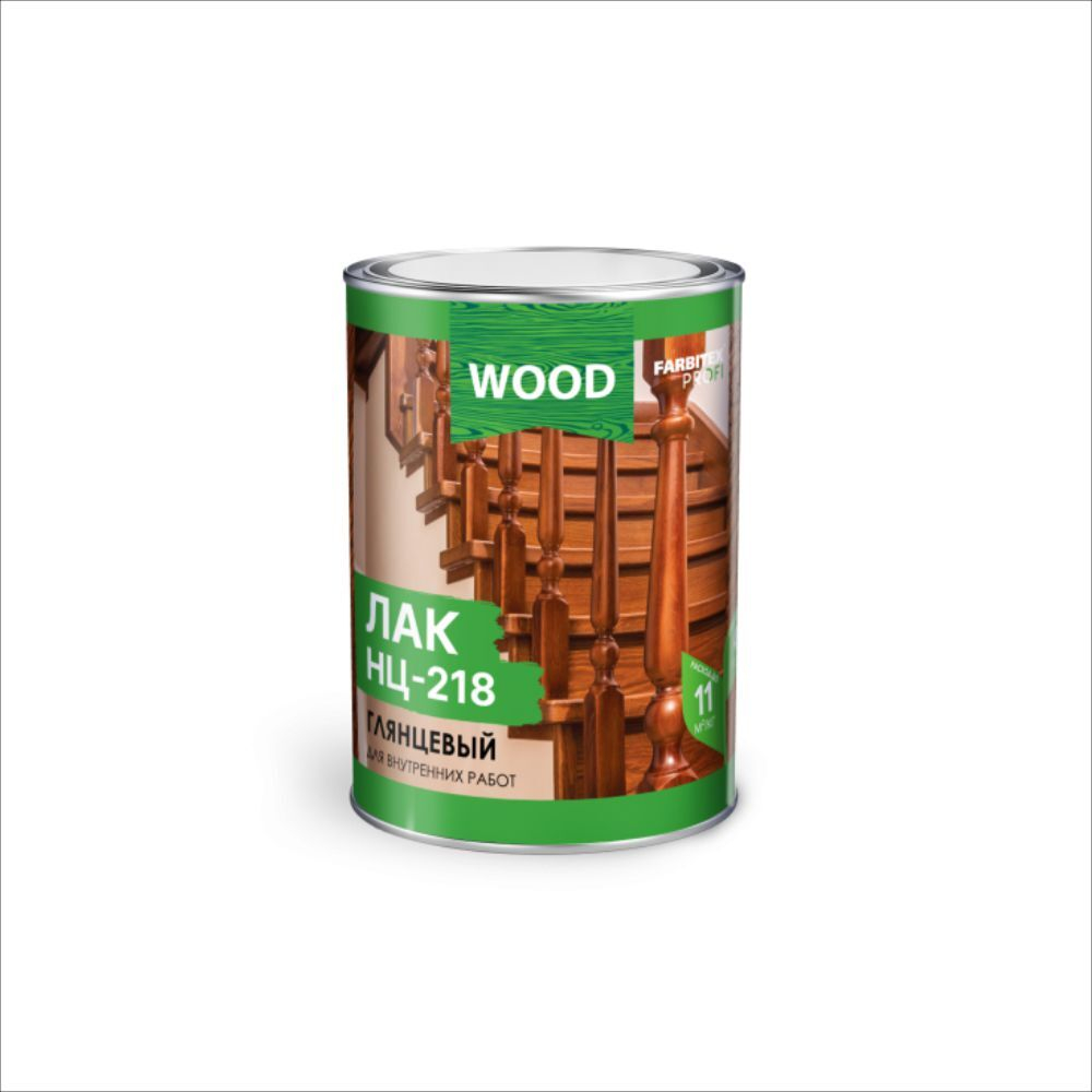FARBITEX ПРОФИ WOOD Лак глянцевый НЦ-218 0,7кг