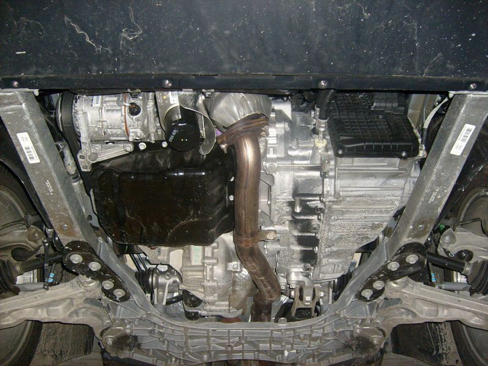 Защита картера и КПП Sheriff для Jeep Cherokee V (KL) 2014- арт.04.3106