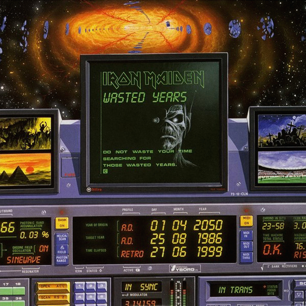 Iron Maiden / Wasted Years (7" Vinyl Single)