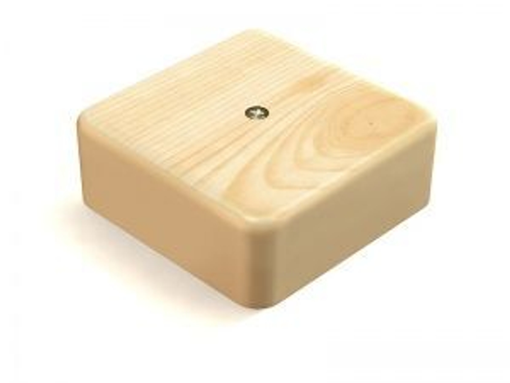 Коробка распаечная о/у 100х100х44 сосна  IP40 (25шт)