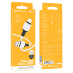 Кабель USB - Lightning BOROFONE BX84 (белый) 1м