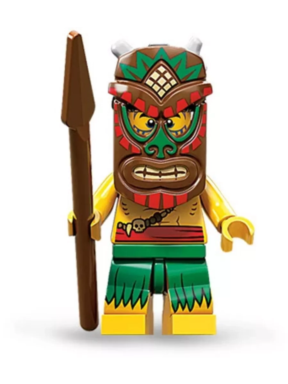 Минифигурки LEGO Minifigures 11 серия Воин туземец