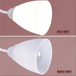 Бра на стену, светильник настенный с выключателем РОССВЕТ РС23027/1