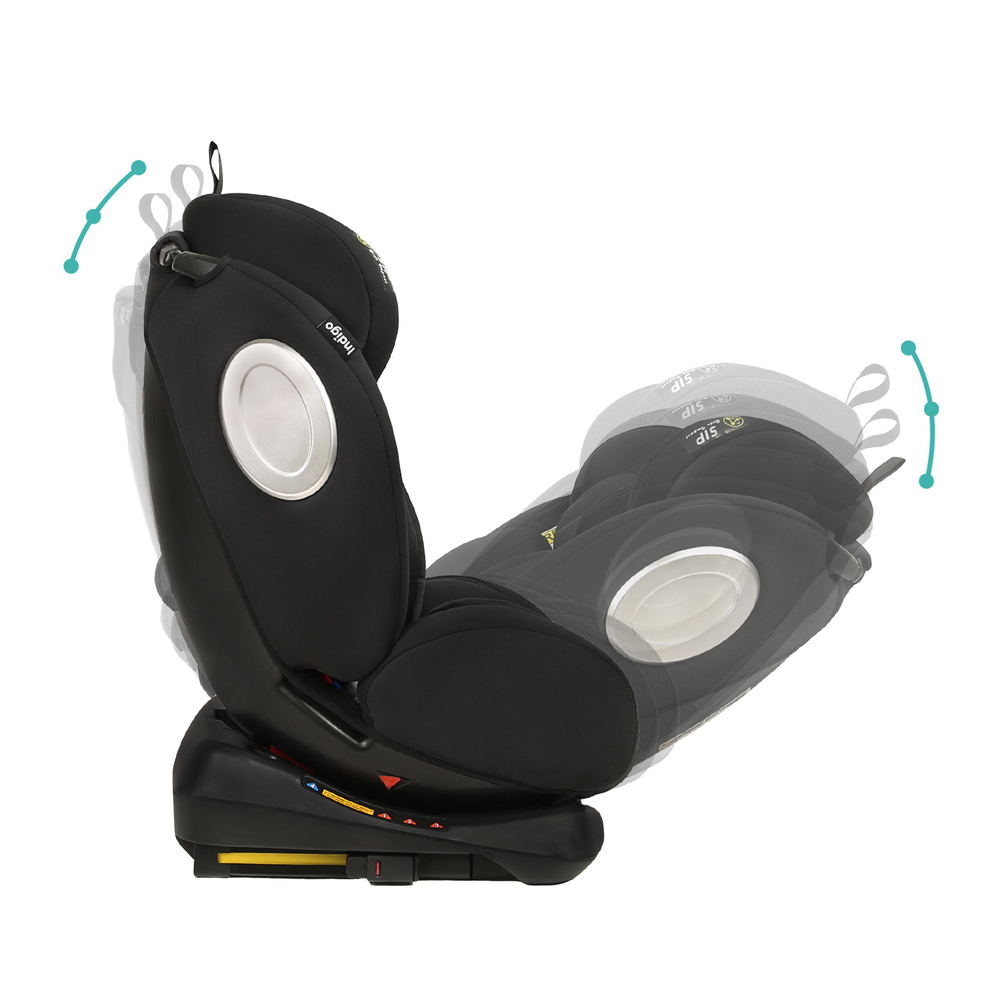 Автокресло STELLAR ISOFIX, YC06, группа 0+1+2+3 (0-36 кг), (INDIGO), (черный)