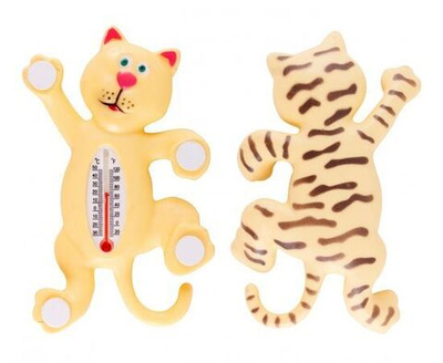 002615 Термометр уличный "Кот"