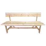 Лавочка садовая со спинкой DYATEL Кострома со спинкой 1780мм