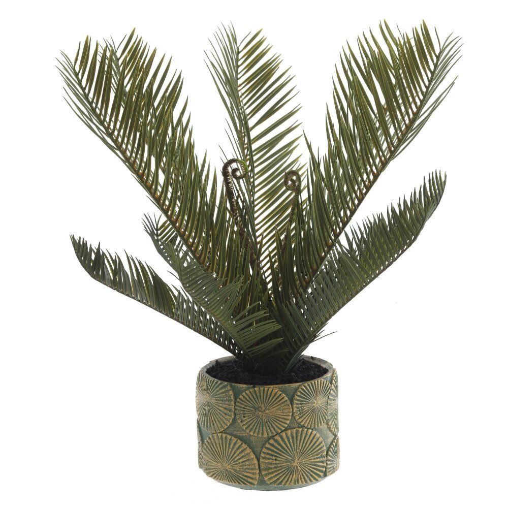GAEM Цветочная композиция "Пальма", L23 W18 H45 см, 2в.