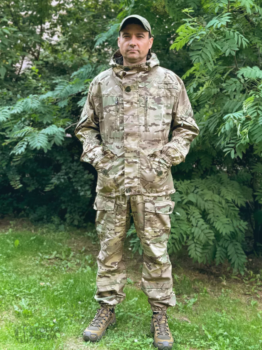Костюм Горка 6М Grand облегчённый – Мультикам, летний, ткань Ти-Си, Беларусь