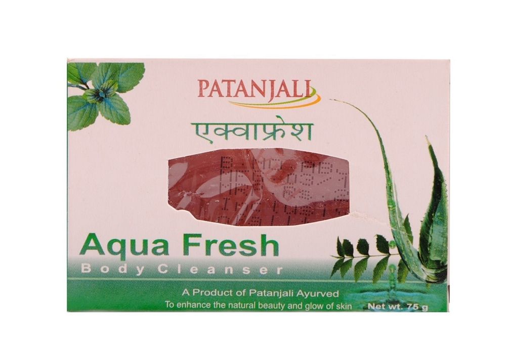 Мыло аюрведическое Patanjali Aqua Fresh, 75 г