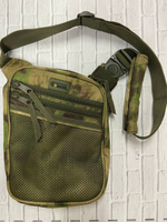Плечевая сумка Gongtex  / мох