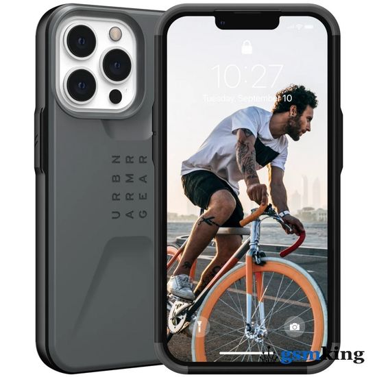 UAG Civilian Series Case for Apple iPhone 13 Pro Silver (Серебристый)11315D113333