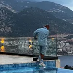 Шорты Смерч #4 Длинные джинсовые Голубые