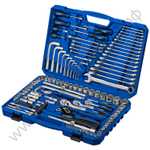 ЗУБР Универсал-142, 142 предм., (1/2″+ 3/8″+ 1/4″), универсальный набор инструмента, Профессионал (27670-H142)