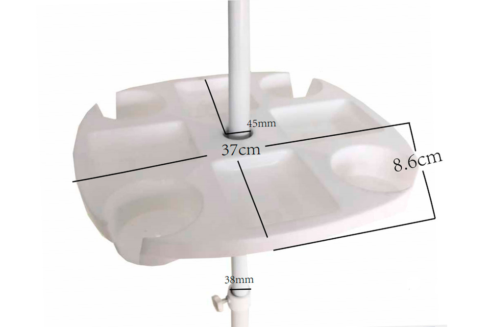 Пластиковый органайзер для зонта белый