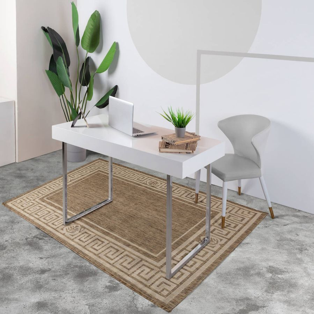 Ковер SIDE 0.5*0.8 дизайн 62101 BROWN/BEIGE
