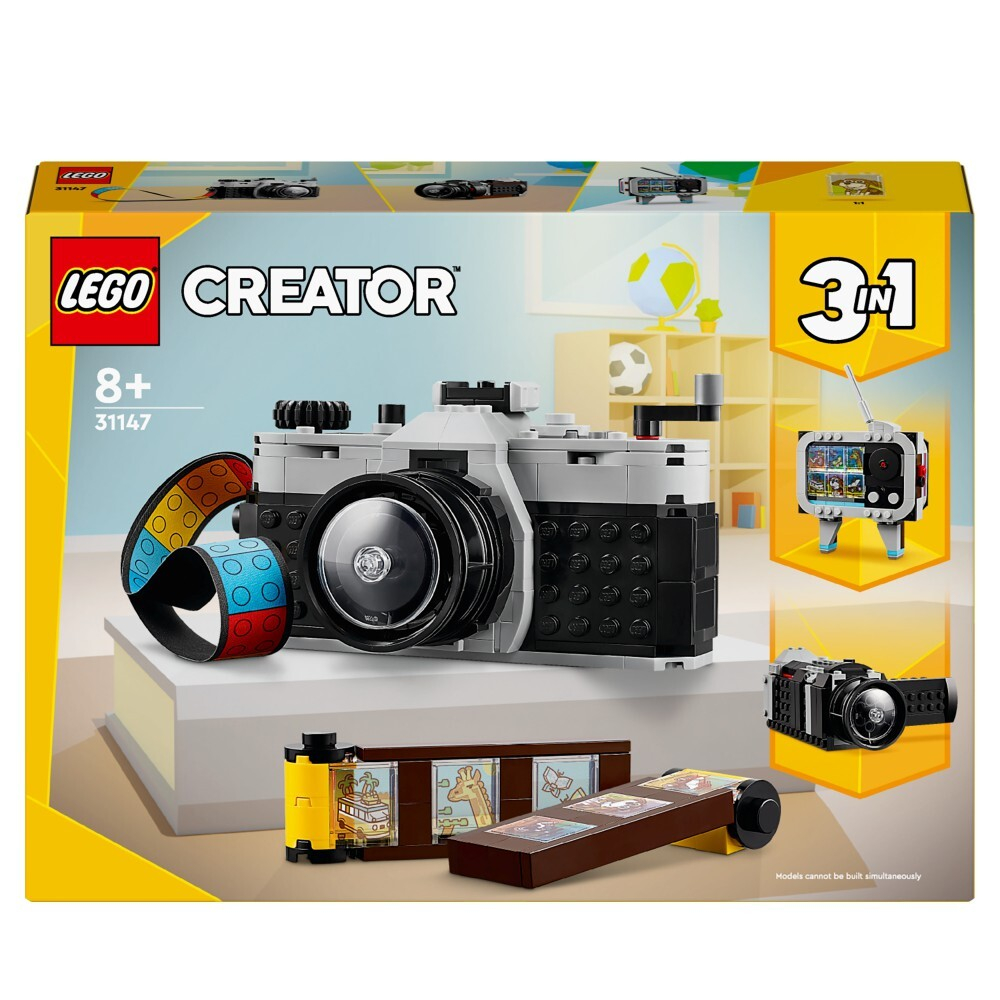 LEGO Creator — Ретро-камера 3 в 1 31147 / артикул   31147  / GTIN 5702017584966