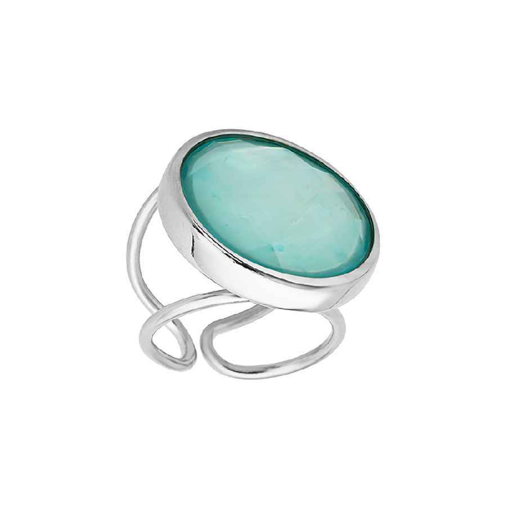 Кольцо Possebon Madre Azul безразмерное K9948.20 BL/S