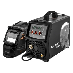 Сварог REAL SMART MIG 200 BLACK N2A5 сварочный инвертор с маской и крагами 00000098557