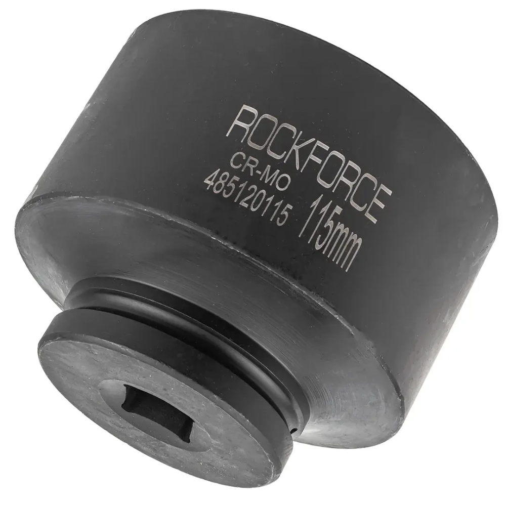 Головка ударная глубокая, 1'', 115мм (6гр.) RockForce RF-485120115