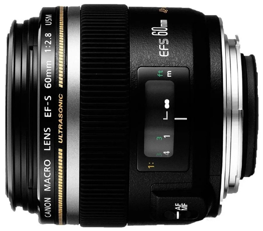 Canon EF-S 60mm f/2.8 Macro USM черный