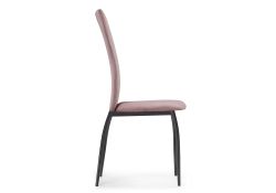 Стул на металлокаркасе Tod black / light purple